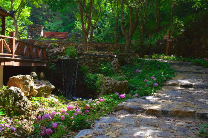 白谷洞村鄉(xiāng)村美景一角(余琴 攝) 白谷洞村鄉(xiāng)村美景一角(余琴 攝)